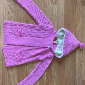 Matilda Jane Pink Cable Knit Sweater